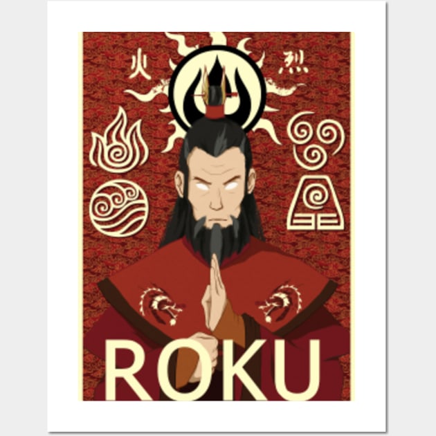 Avatar State Roku - Avatar The Last Airbender - Posters and Art